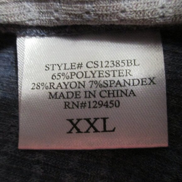 Como Vintage top long sleeve lightweight knit, V neck baby doll style size XXL - Picture 3 of 7